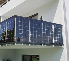 Sistem de montare PV cu balcon