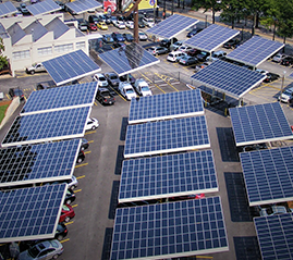Sistem de montare PV Carport